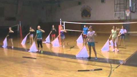 Bell High School 2011 Basics Flag Throw-Aways (Extensions)