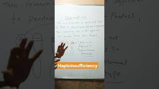 Haploinsufficiency