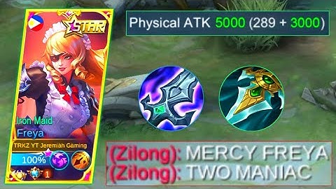 ONLY 0.0001 KNOWS THIS DAMAGE HACK FREYA | FREYA BEST BUILD 2022 | MUST WATCH | MLBB✓