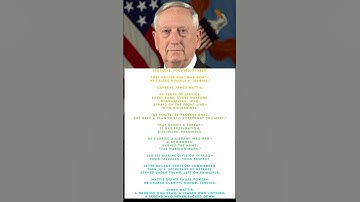 James Mattis: The Warrior Monk of the Marine Corps