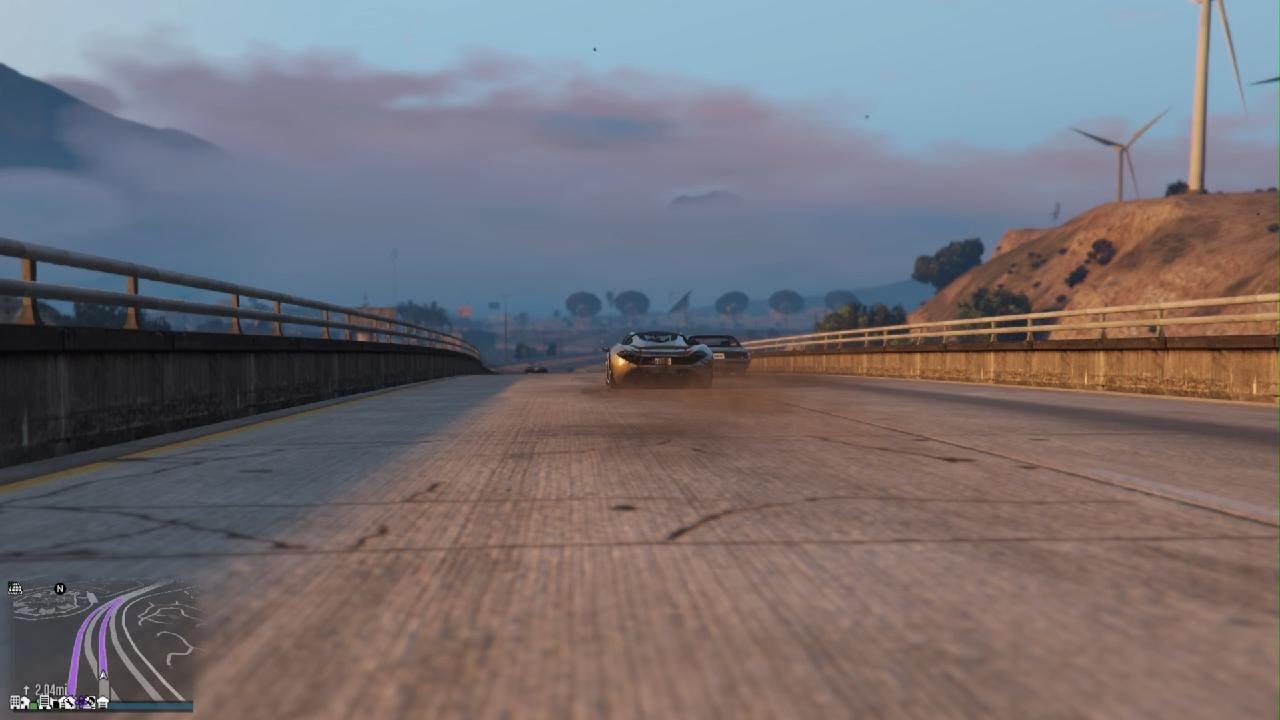 Grand Theft Auto V lets drive - YouTube