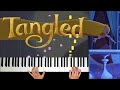 Wind in my hair  tangled before ever after ost  piano cover and tutorial