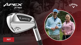 Callaway Apex Ai150 Järn FÖRSTA TITTEN | Precis längd & smidd känsla