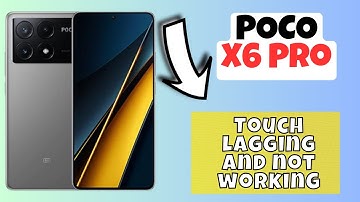 Touch lagging and not working problem POCO X6 Pro || How to solve touch problems