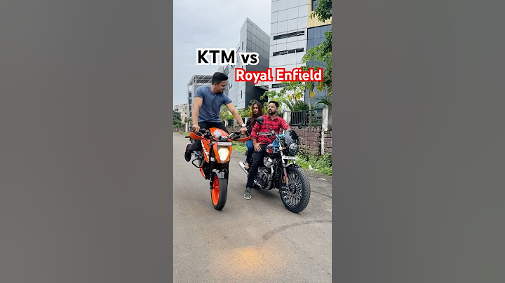 KTM or Royal Enfield?😍Which is the BEST?? #farazstuntrider #comedy #superbikes #ytshorts