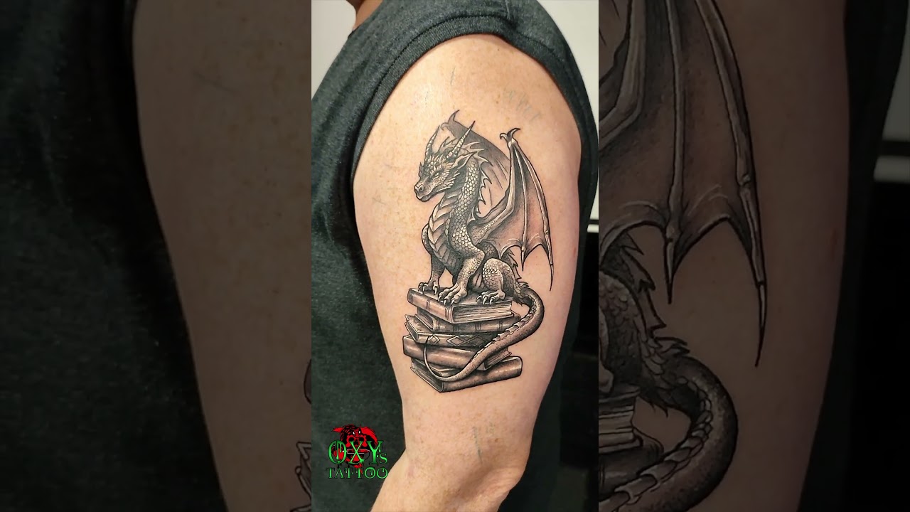 Welsh Dragon Tattoo Outline - Temu