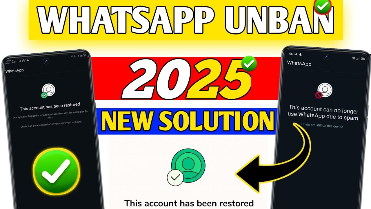 How to fix process 2025 | this account cannot be longer use Whatsapp | Whatsapp unbanned 100% work
