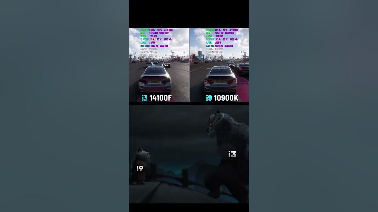i3 14100f vs i9 10900k😳 #i3 #i9 #i314100f #i910900k #intel #amd #ryzen #pc #pcgaming #gamingpc