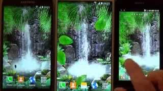 Free 3D waterfall live wallpaper for Android phones and tablets screenshot 5