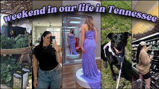 WE WENT PROM DRESS SHOPPING!!! + farmers market and reset