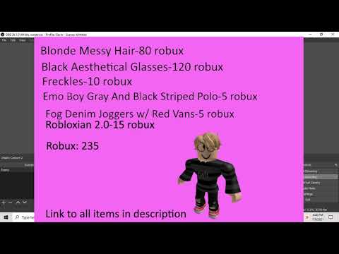 Aesthetic Roblox Boy Avatar - YouTube