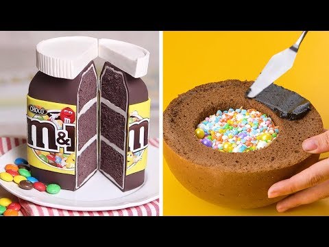 fancy-chocolate-cake-recipes-|-so-yummy-chocolate-cake-decorating-ideas-|-chocolate-cake-compilation