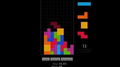 Jstris Sprint 40L No Hold 41s 197ms