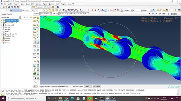 Abaqus CAE - Bike Chain with defects propagation by XFEM