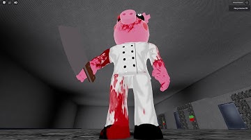 Roblox Piggy BUTCHER PIGGY JUMPSCARE - Roblox Piggy Custom