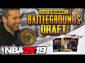 NBA 2K19 Playerunknown&#39;s Battlegrounds Draft