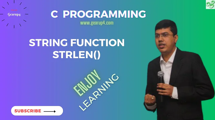 C Programming : Strlen ( String Length)