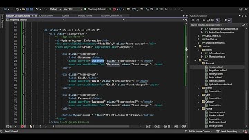 Bài 102 : Form Cập nhật thông tin tài khoản | Web bán hàng Asp.net EF Core 6