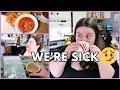 Sick day in the life   thrift haul sick day  sahm vlog