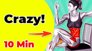 Do These 10 Chair Exercises for Belly Fat - Flatten Your Stomach in a Chair!