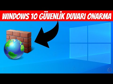 Windows 10 Güvenlik Duvarı Onarma (Bütün Hatalar İçin)