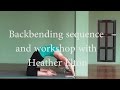 Backbending Workshop with Heather Elton