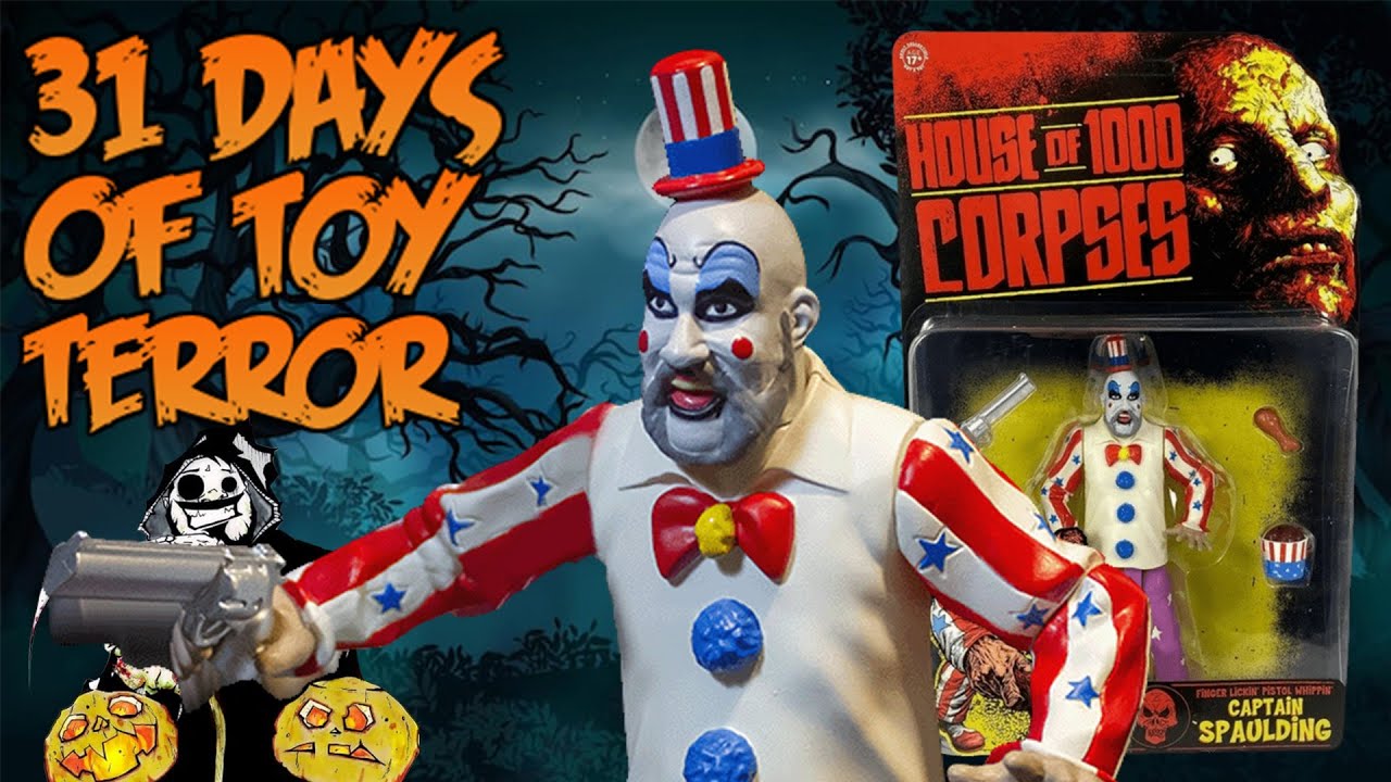 House Of 1000 Corpses Captain Spaulding Trick Or Treat Studios Action Figure Review House Of 1000 Corpses Captain Spaulding Trick Or Treat Studios Action Figure Review