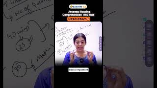 Attempt Reading Comprehension This Way | UPSC CSAT | Sarrthi IAS #sarrthiias #drshivin