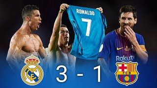 Real Madrid 3-1 Barcelona 💥Spanish Super Cup 2017 | extended Highlights & Goals 1080p 💥