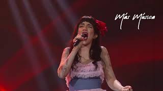 Mon Laferte cantando “Tormento" en yo me llamo (Ecuador).Gala:52