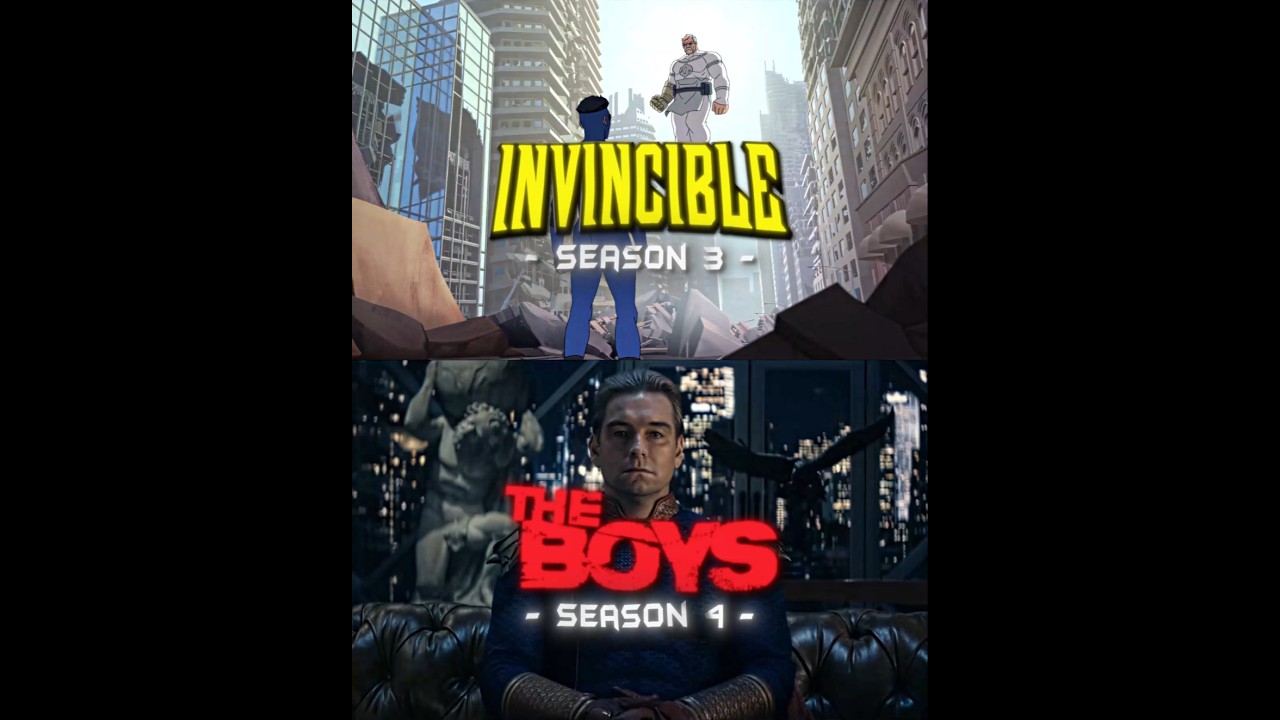 Invincible S3 Vs TheBoys S4 #invincible #omniman #theboys #homelander