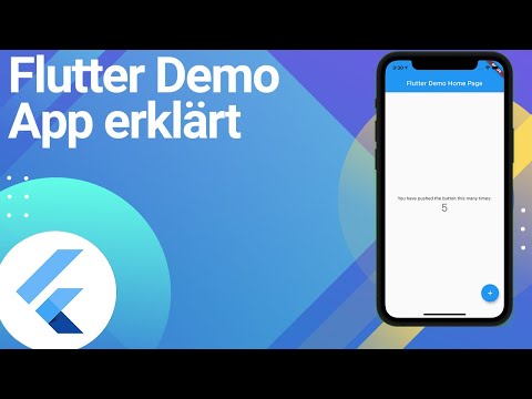 Einstieg in die Programmierung mit Dart und dem Flutter SDK - Flutter Demo Tutorial App erklärt