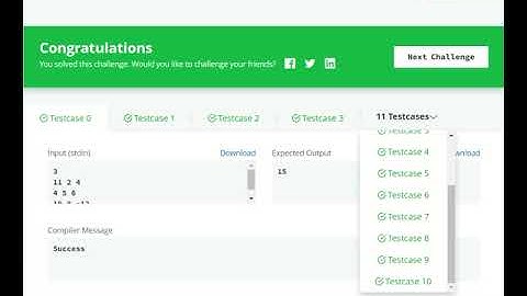 HackerRank - Diagonal Difference