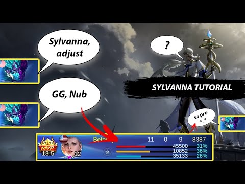 Watch This And You Will Realize How Strong Is Sylvanna! (Tutorial) | MLBB
