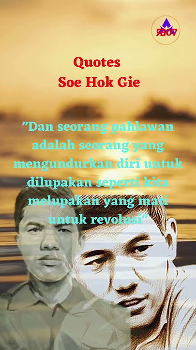 Quotes | Soe Hok Gie #shorts