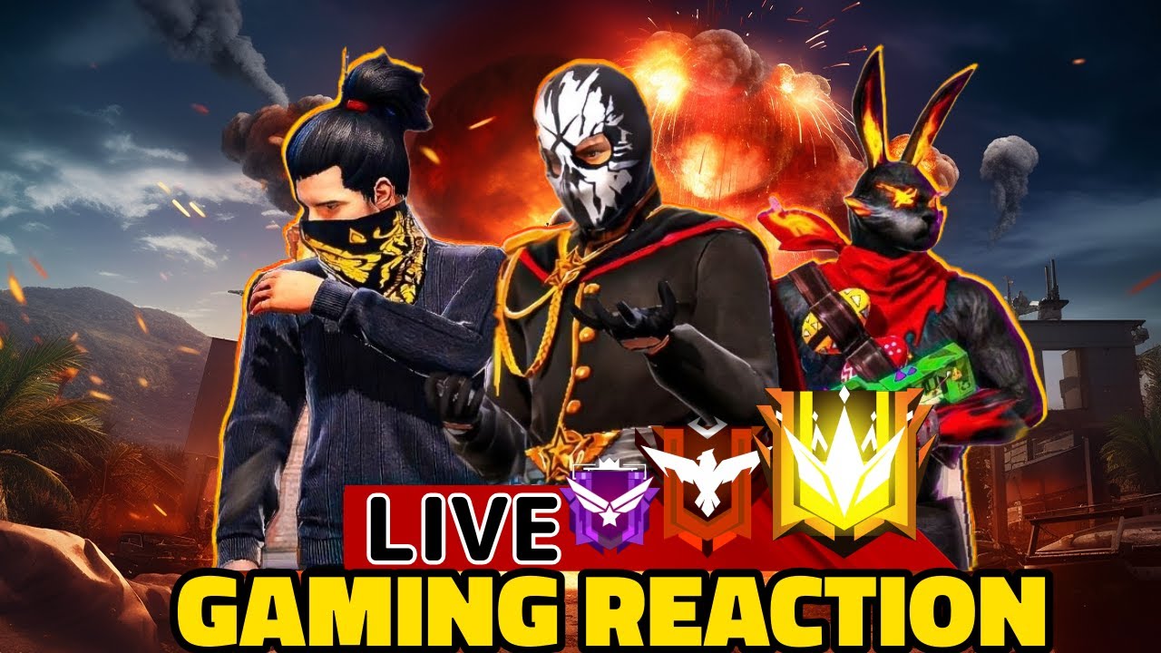 New Grandmaster Top 1 Push V Badge Lobby FF LIVE Free Fire LIVE! Gaming ...