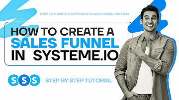 How to Create a Sales Funnel for Free Step by Step Tutorial systeme.io