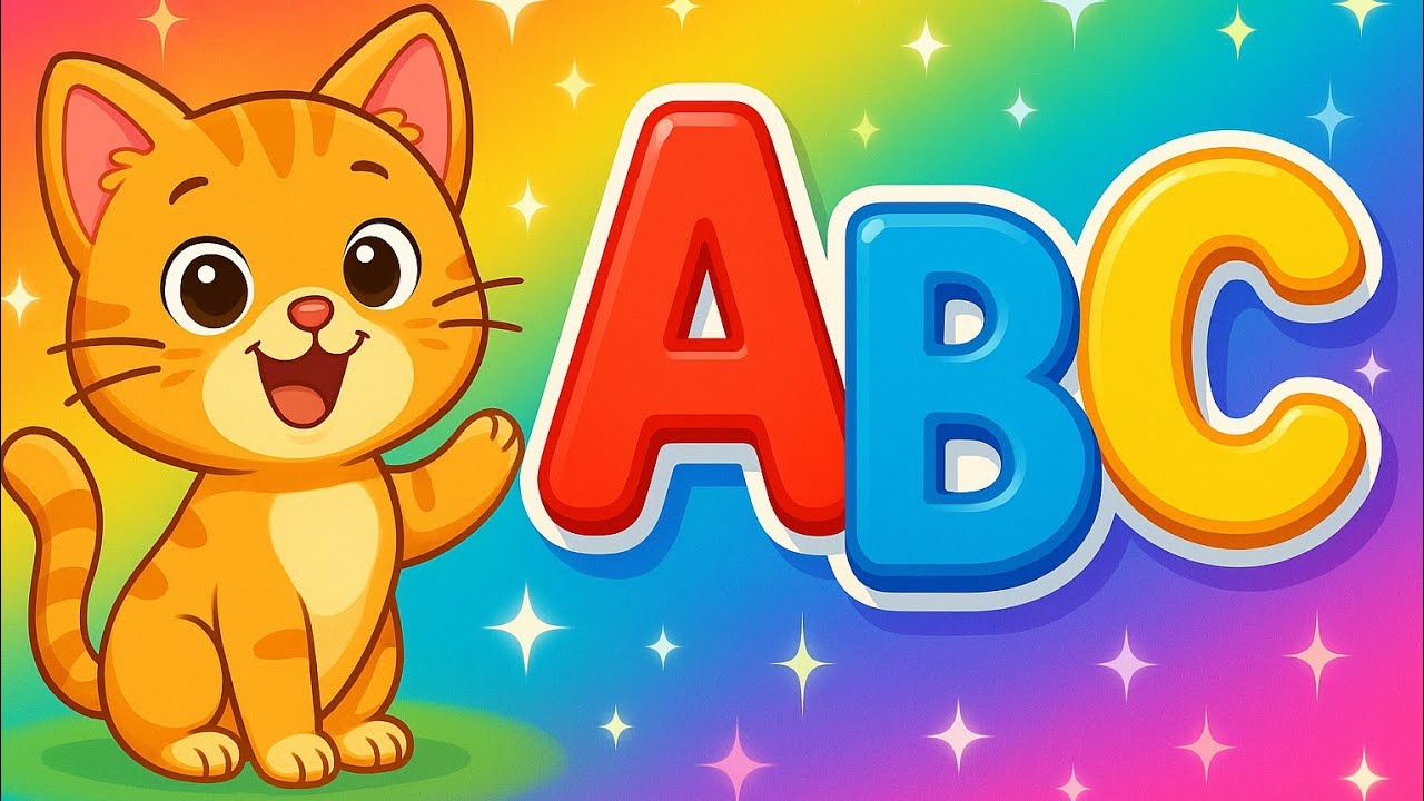 ABC Song for Kids | Learn A to Z with Cute Animation | Colorful Alphabet Song | Haarikhaa30