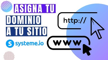 ✅ ASIGNA tu DOMINIO a tu SITIO Creado con Systeme.io | Con y sin www