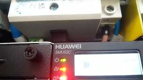 How to Active Rectifier alarm. Low voltage, main fails, rectifier fault.