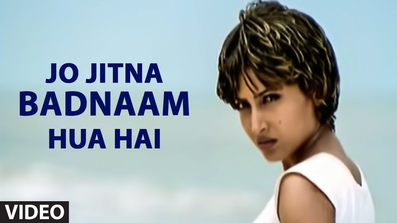 Jo Jitna Badnaam Hua Hai Video Song  Bewafai  Agam Kumar Nigam