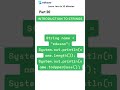 Java Strings Explained with Examples | Part 20 |  edusaa | #shorts