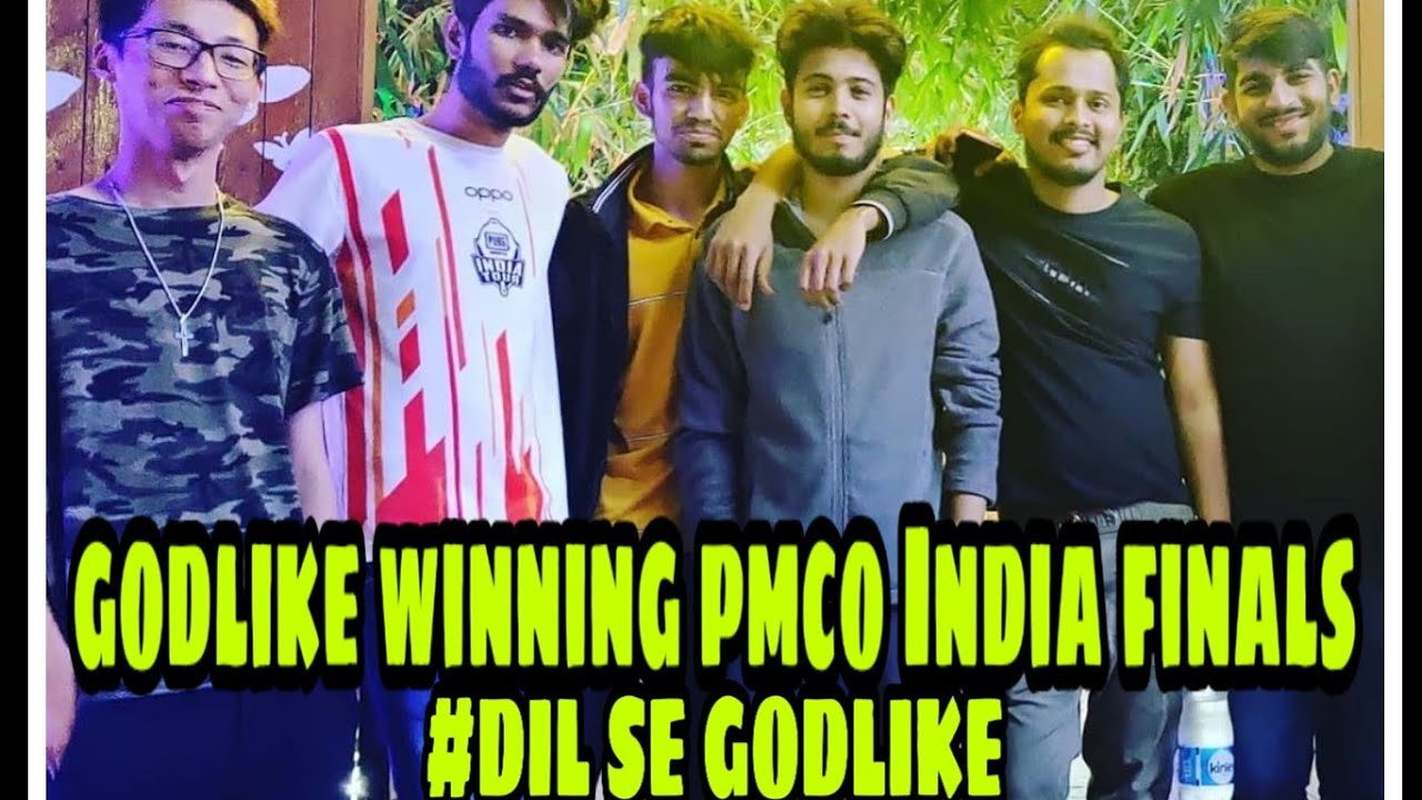 GODL WINNING PMCO INDIA FINALS | DIL SE GODLIKE