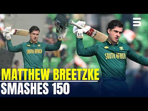 Matthew Breetzke Unleashes A Powerful 150 For South Africa | 2nd Match | MR1J