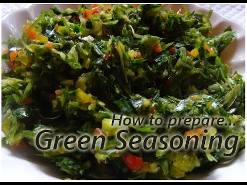 Green Seasoning Dry - YouTube