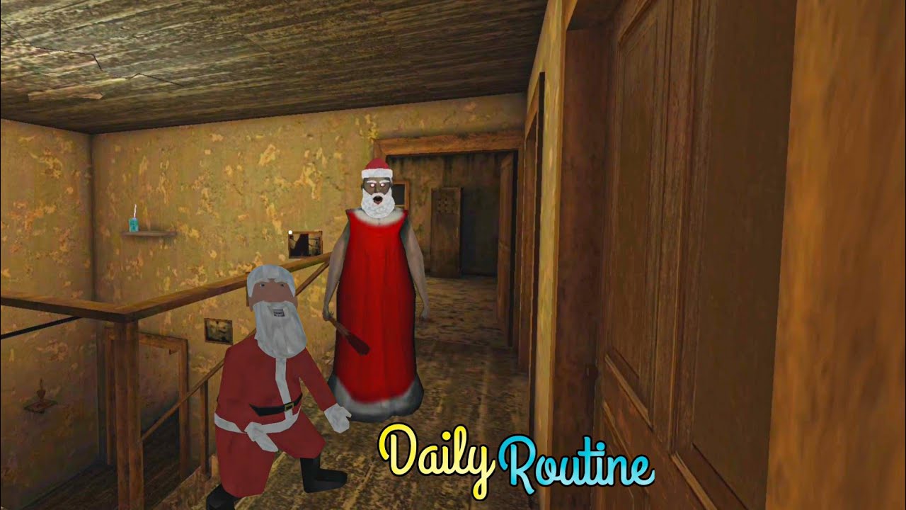 Granny Version 1.8.8 Christmas Little Santa Daily Routine