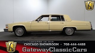 Career Overview 1987 Cadillac Brougham Gateway Classic Cars Chicago #1123