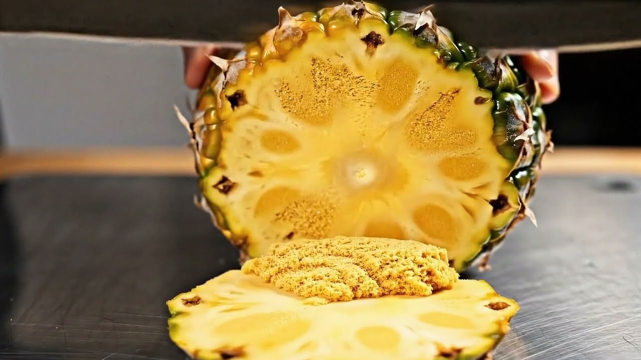 Slicing Sand Fruit 🍍 | The Most Satisfying ASMR You’ll See Today