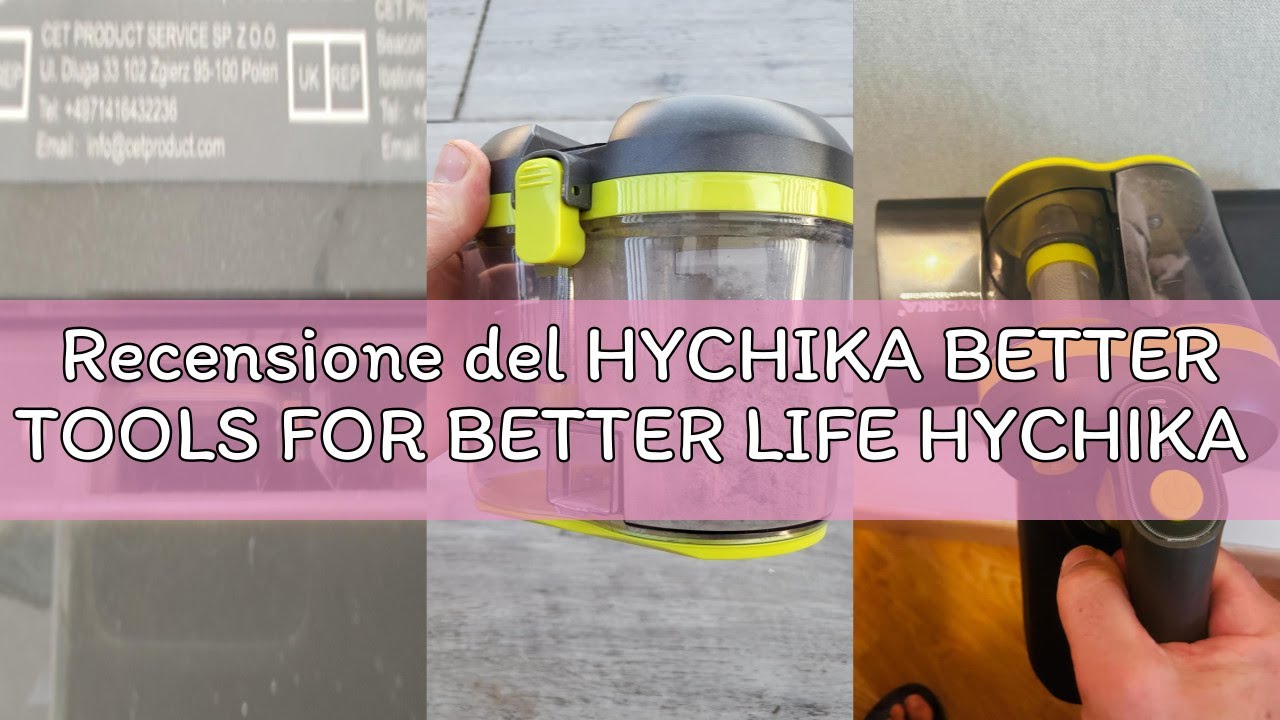 Recensione del HYCHIKA BETTER TOOLS FOR BETTER LIFE HYCHIKA Aspirapolvere per materassi - 16kPa Batt