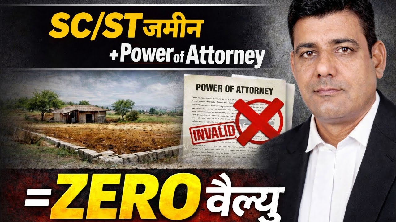 ST / SC  जमीन पॉवर ऑफ़ अटॉर्नी से खरीदना गलत है या सही ? 